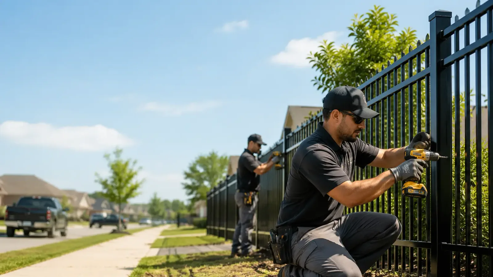 Metal Fence Installation in Eastman, WI